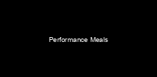 Performance Meals